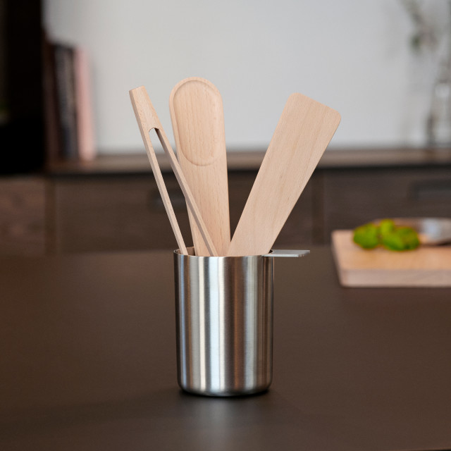 Zone Denmark Singles Kitchen Utensil Set, 4-Piece on the kitchen counter