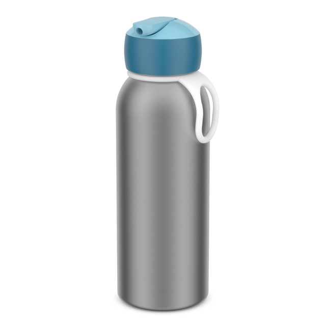 Mepal Campus Insulated Bottle with Flip Straw, 350ml - Cool Blue