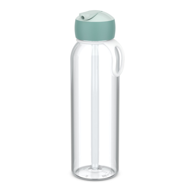 Mepal Campus Water Bottle with Flip Straw, 500ml - Cool Mint