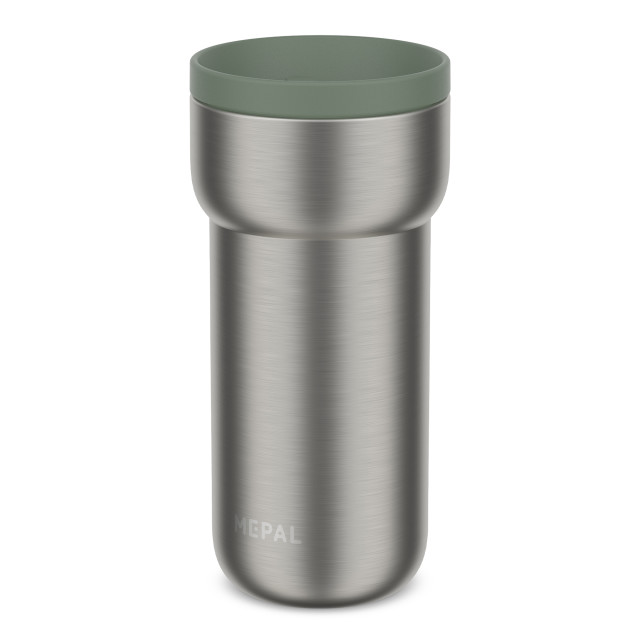 Mepal Ellipse Insulated Stainless Steel Travel Mug, 375ml - Nordic Sage