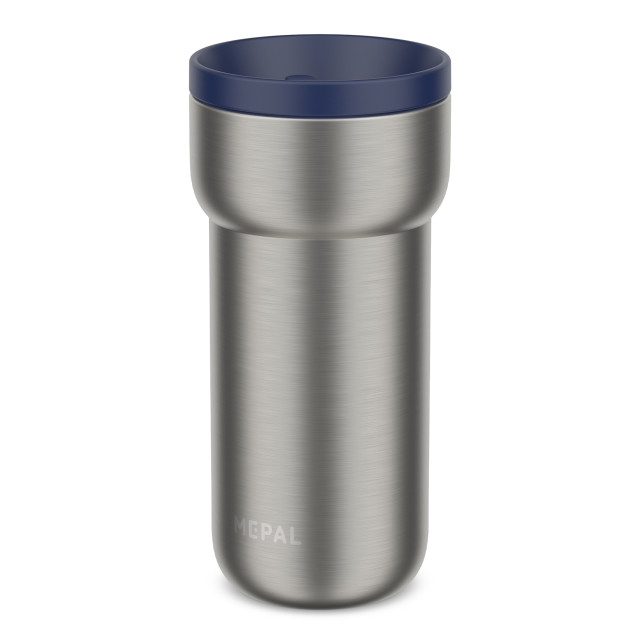 Mepal Ellipse Insulated Stainless Steel Travel Mug, 375ml - Vivid Blue