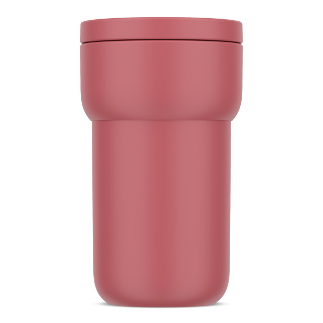 Mepal Ellipse Stainless Steel Travel Mug, 275ml - Vivid Mauve angle