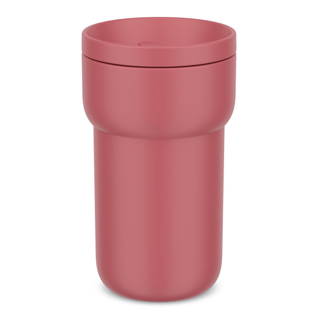 Mepal Ellipse Stainless Steel Travel Mug, 275ml - Vivid Mauve