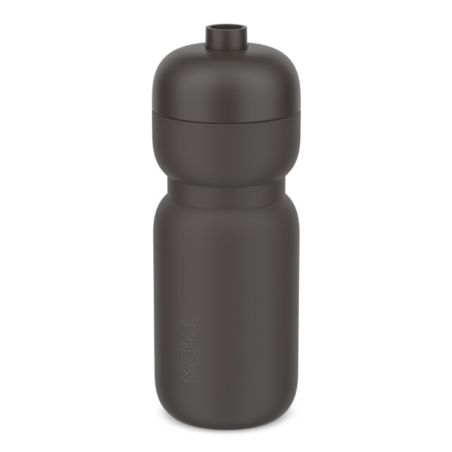 Mepal Squeeze Sports Bottle, 600ml - Graphite Black