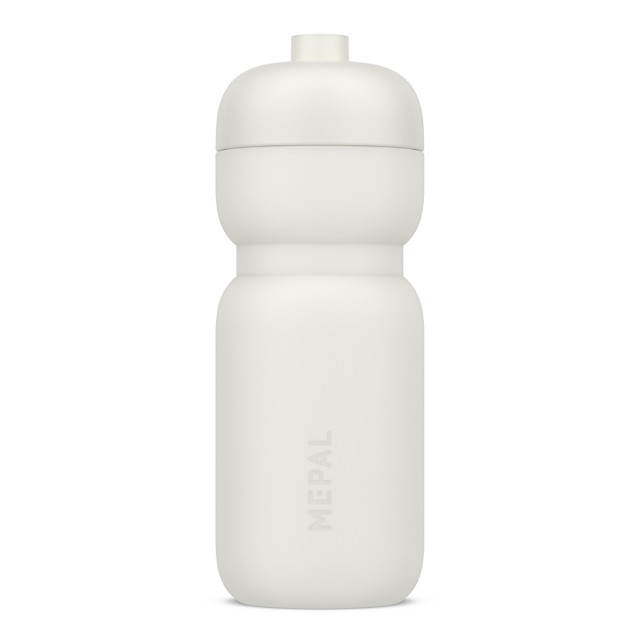 Mepal Squeeze Sports Bottle, 600ml - Ceramic White angle