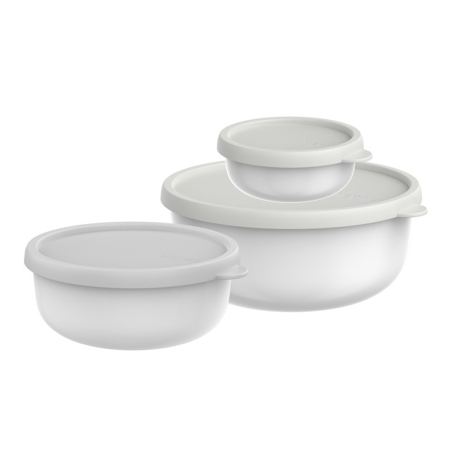 Mepal Lumina Storage Box Set, 3-Piece - White