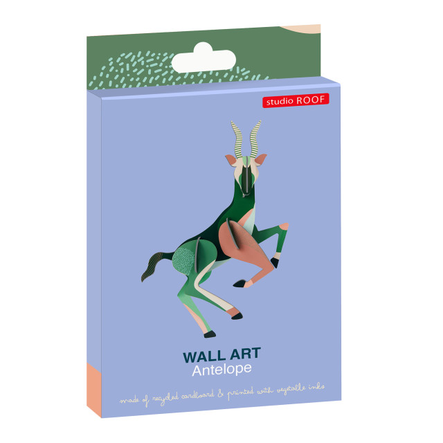 Studio ROOF Wild Animals Paper Wall Art - Antelope
