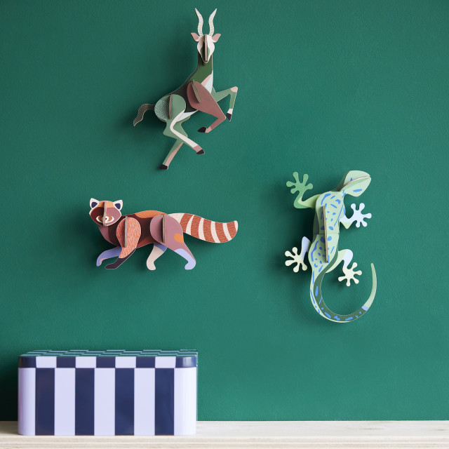 Studio ROOF Wild Animals Paper Wall Art - Gecko
