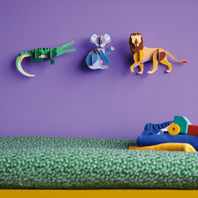 Studio ROOF Wild Animals Paper Wall Art - Lion