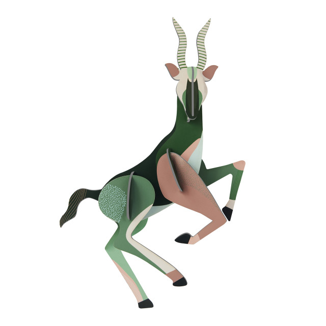Studio ROOF Wild Animals Paper Wall Art - Antelope