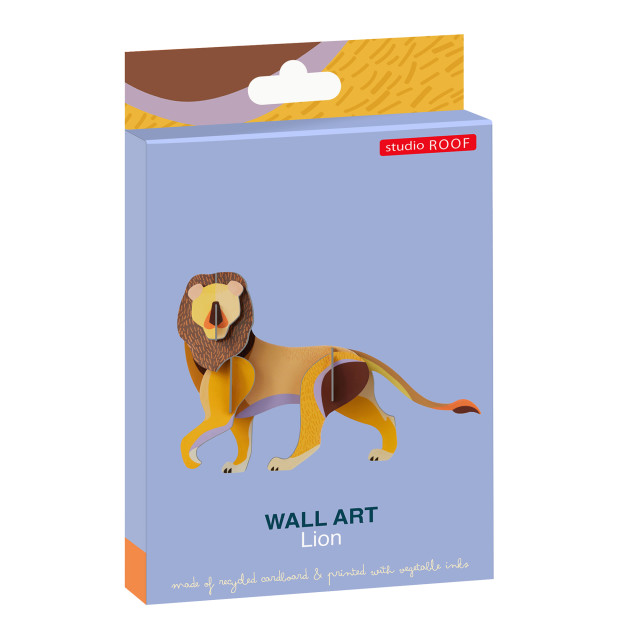 Studio ROOF Wild Animals Paper Wall Art - Lion