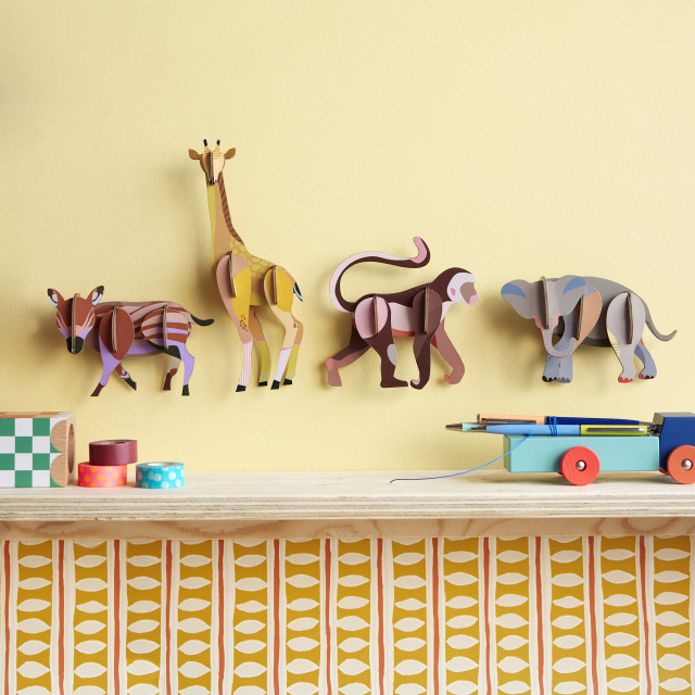 Studio ROOF Wild Animals Paper Wall Art - Giraffe