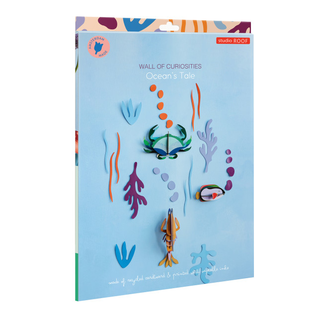 Studio ROOF Small Wall of Curiosities Ocean's Tale Wall Decoration Set