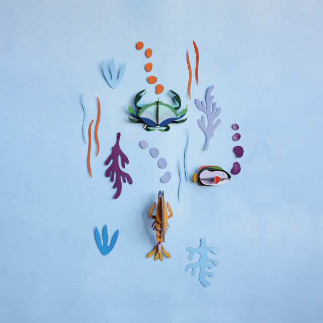 Studio ROOF Small Wall of Curiosities Ocean's Tale Wall Decoration Set