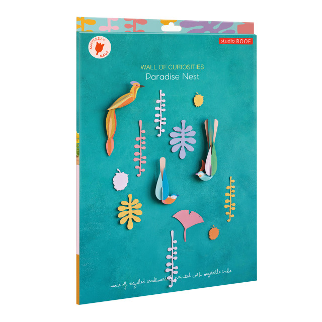 Studio ROOF Small Wall of Curiosities Paradise Nest Paper Wall Decoration Set