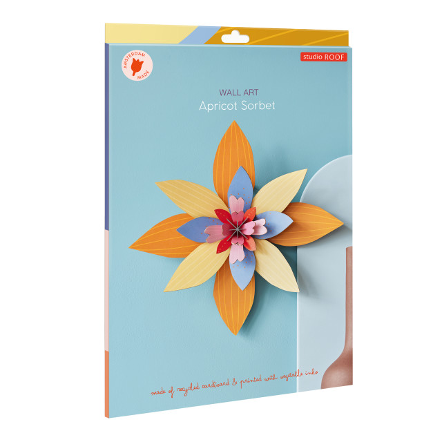 Studio ROOF Apricot Sorbet Flower Paper Wall Art