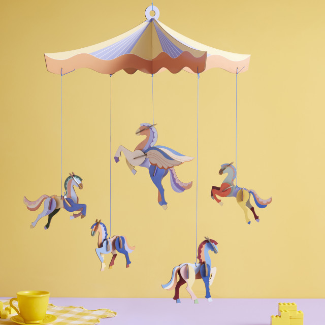 Studio ROOF Paper Mobile Hanging Decor - Circus of the Sun
