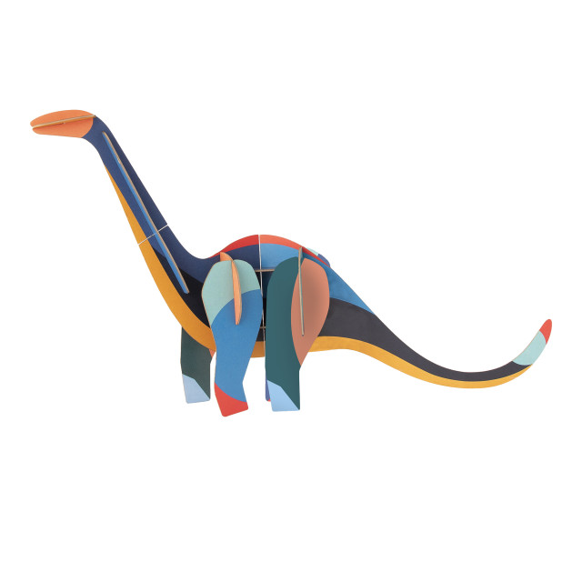 Studio ROOF 3D Paper Dinosaur Figurine - Giant Diplodocus