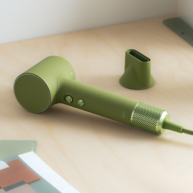 Laifen Mini Hair Dryer, 1100W - Jungle Green