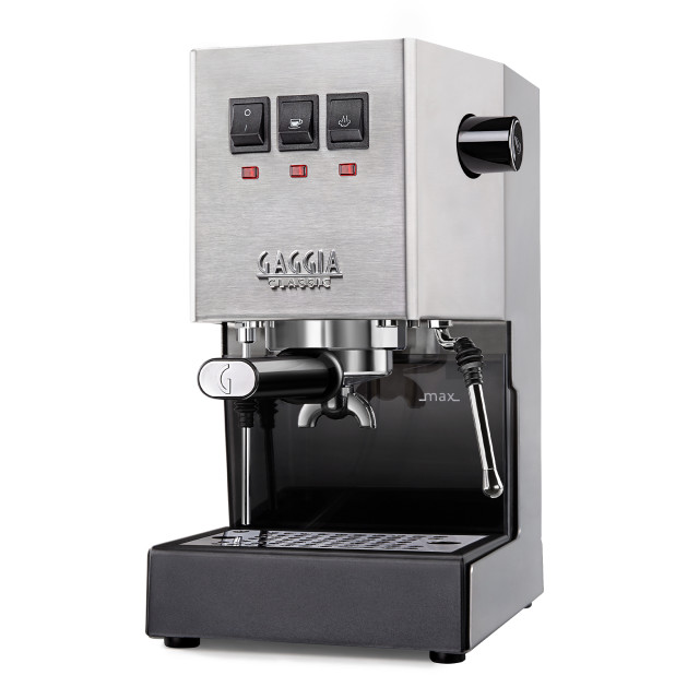 Gaggia E24 Classic Manual Espresso Coffee Machine - Stainless Steel