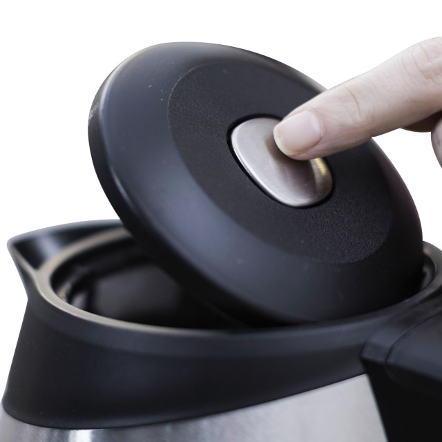 Taurus Lena Digital Cordless Glass Kettle, 1.8L top close up
