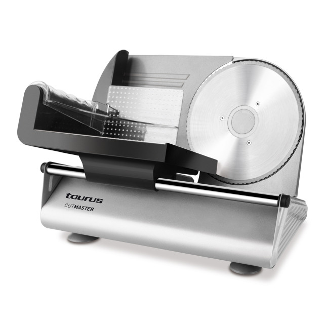 Taurus Brushed Stainless Steel Food Slicer, 150W