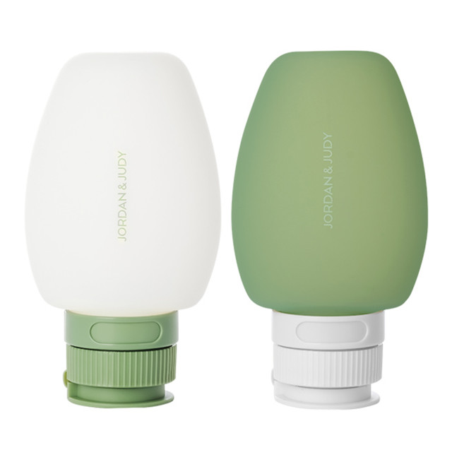 Jordan & Judy Travel Bottle Set, 80ml - Green
