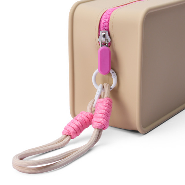 Jordan & Judy Large Portable Storage Bag - Cream & Pink
