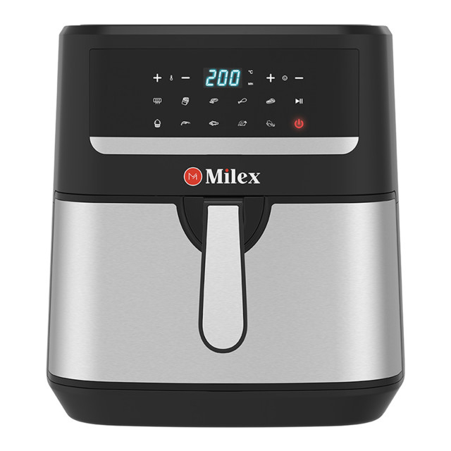 Milex Digital Air Fryer, 10L angle