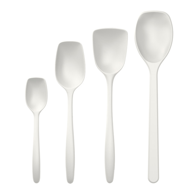 Rosti Classic Cooking Spoon Set, 4-Piece - White