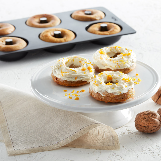 Lekue Silicone Doughnut Mould, 6-Cup