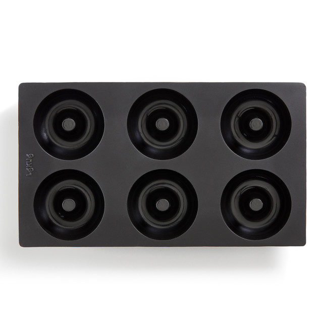 Lekue Silicone Doughnut Mould, 6-Cup