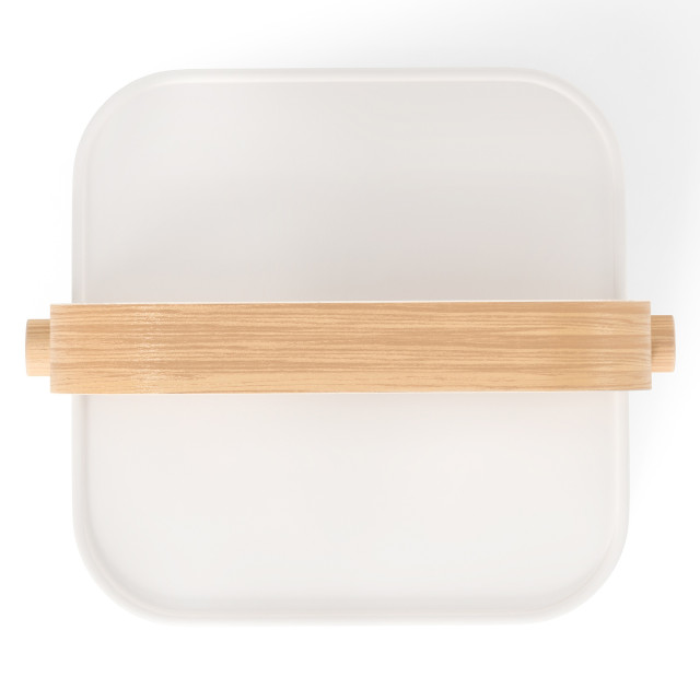 Umbra Bellwood White & Natural Napkin Holder