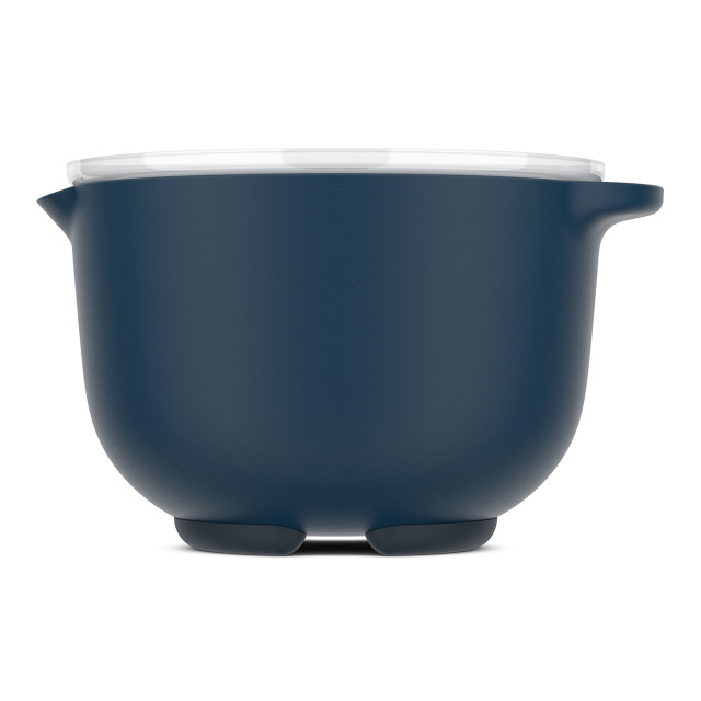 Mepal Chef It Mixing Bowl with Lid, 1.5L - Navy