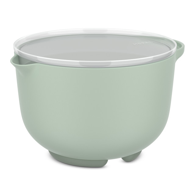 Mepal Chef It Mixing Bowl with Lid, 1.5L - Nordic Sage