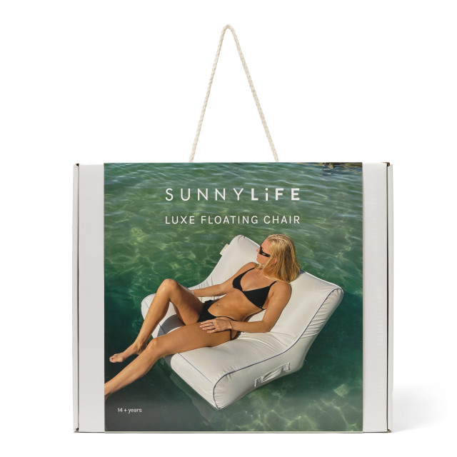 Sunnylife Luxe Floating Chair - Casa Cream packaging