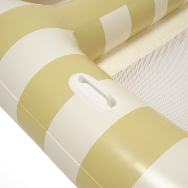 Sunnylife Twin Hammock Float - Casa Sand Stripe detail