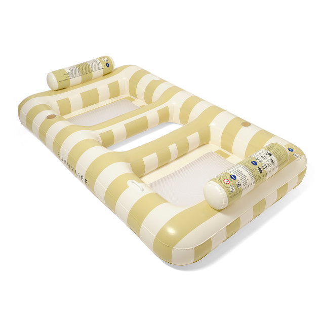 Sunnylife Twin Hammock Float - Casa Sand Stripe