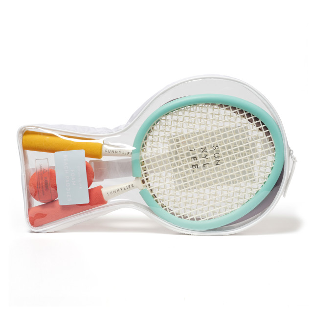 Sunnylife Beach Foam Paddles Poolside Set - The Vacay Soft Olive packaging