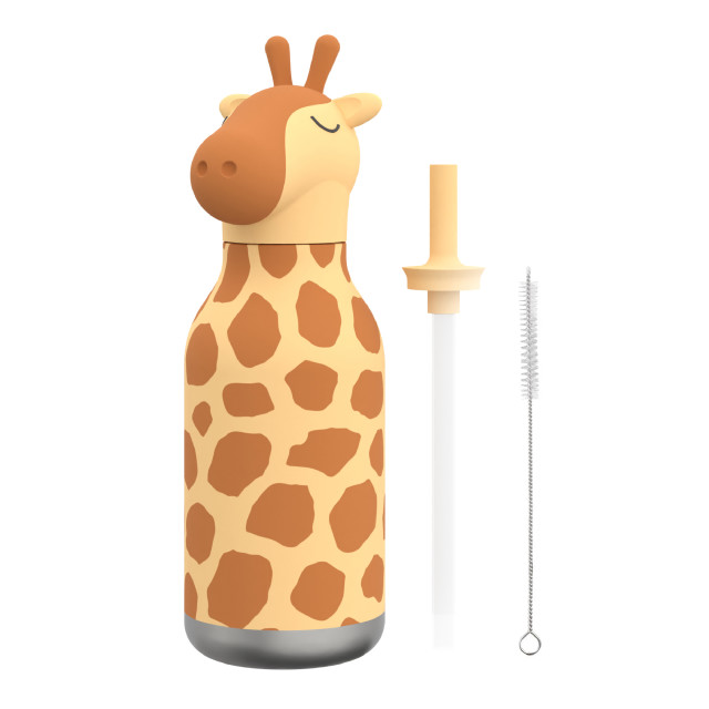 Asobu Vacuum Insulated Bestie Bottle, 460ml - Giraffee