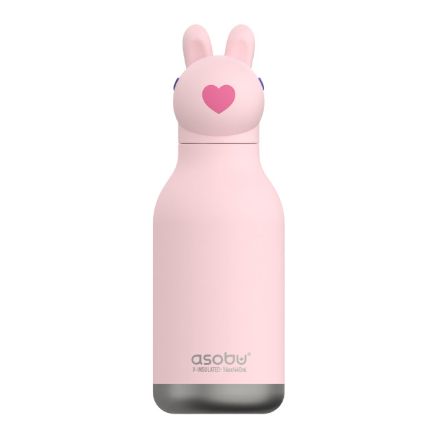 Asobu Vacuum Insulated Bestie Bottle, 460ml - Bunny