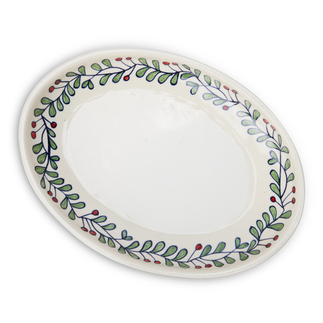 Humble & Mash Ceramic Platter, 26cm top view