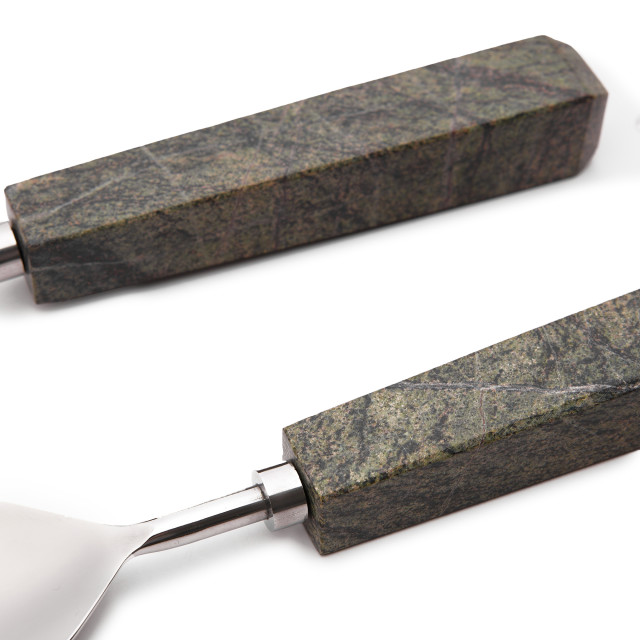Humble & Mash Marble Serving Spoons, Set of 2