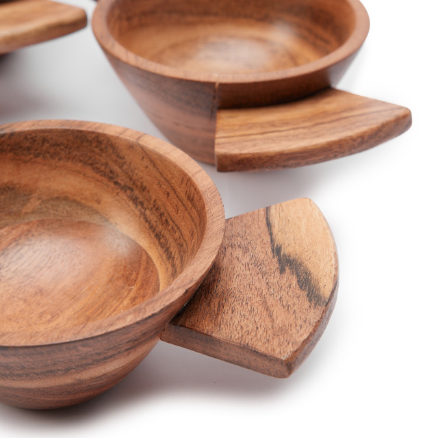 Humble & Mash Snack Bowls with Handles, Set of 4