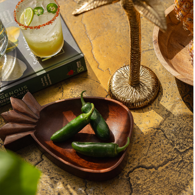Lifestyle image of Humble & Mash Pineapple Serving Bowl, 26cm