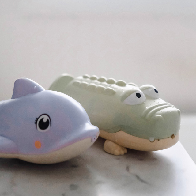 Sunnylife Water Blaster Toy - Crocodile Pastel Green