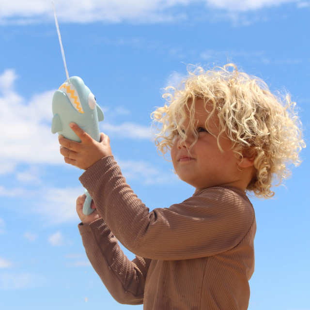 Sunnylife Water Blaster Toy - Shark Pastel Blue