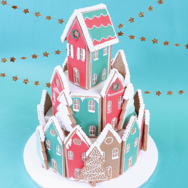 PME Christmas Gingerbread House Cookie Cutter Kit, Set of 5