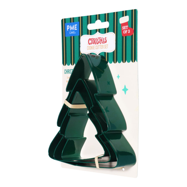 PME Christmas Tree Cookie Cutters, Set of 3