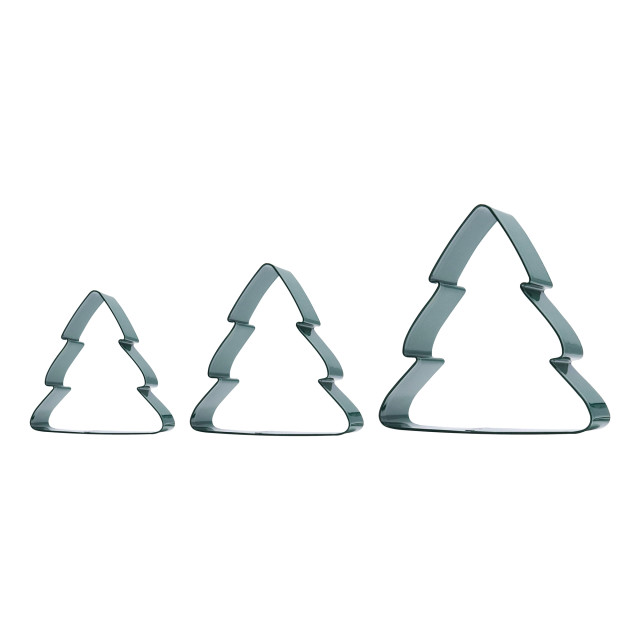 PME Christmas Tree Cookie Cutters, Set of 3